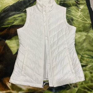 Columbia Silver Quilted Vest